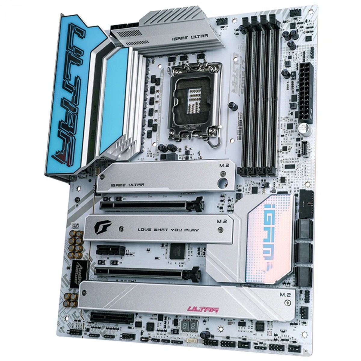 Placa Mãe Colorful iGame Z790D5 ULTRA V20, Chipset Z790, Intel LGA 1700, ATX, DDR5, Branco