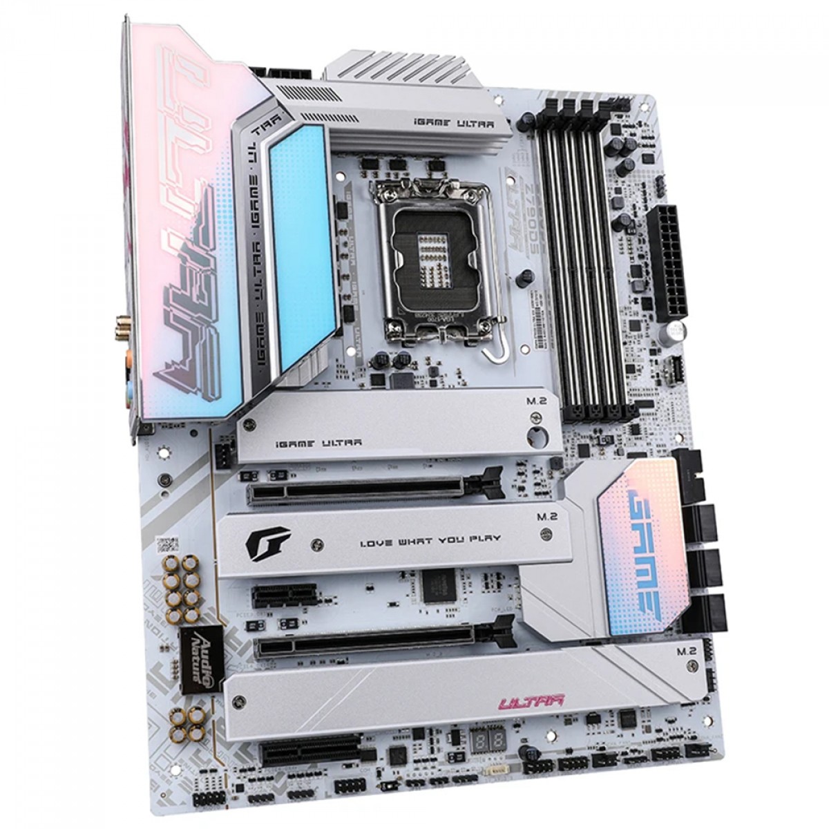 Placa Mãe Colorful iGame Z790D5 ULTRA V20, Chipset Z790, Intel LGA 1700, ATX, DDR5, Branco