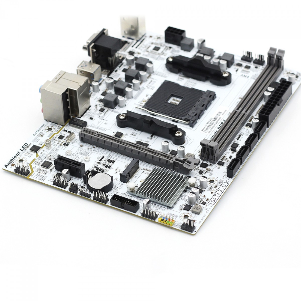 Placa Mãe Duex B550ZGS M2, Chipset B550, AMD AM4, MATX, DDR4, DXB550ZGS000993