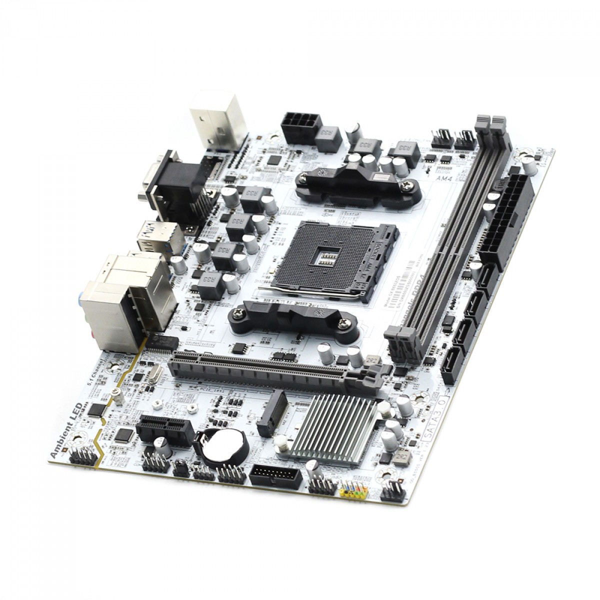 Placa Mãe Duex B550ZGS M2, Chipset B550, AMD AM4, MATX, DDR4, DXB550ZGS000993