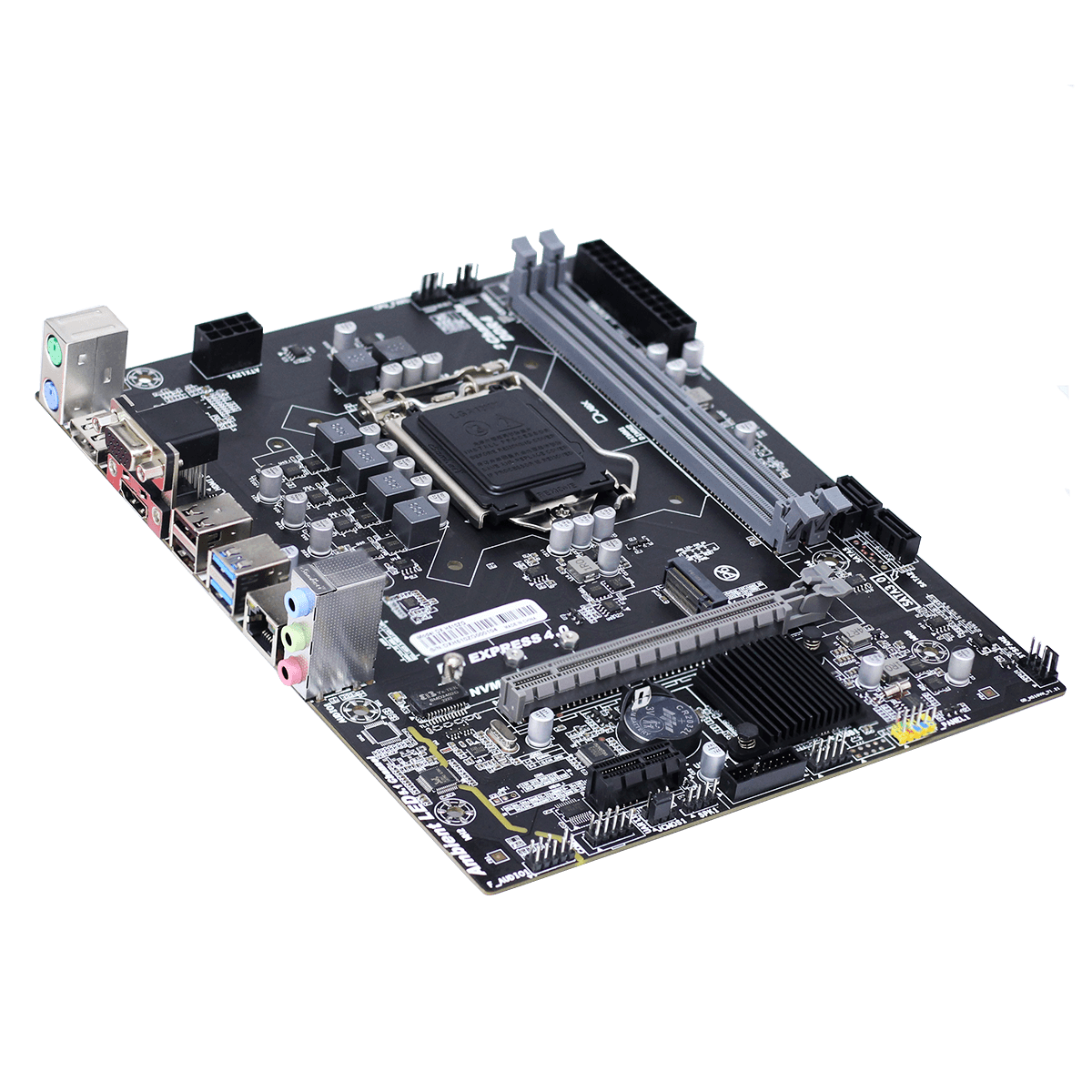 Placa Mãe Duex DX H510ZG, Chipset H510, Intel LGA 1200, MATX, DDR4