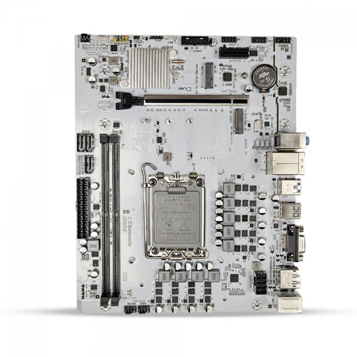 Placa Mãe Duex DX-H610ZG PRO, Chipset H610, Intel LGA 1700, MATX, DDR4 