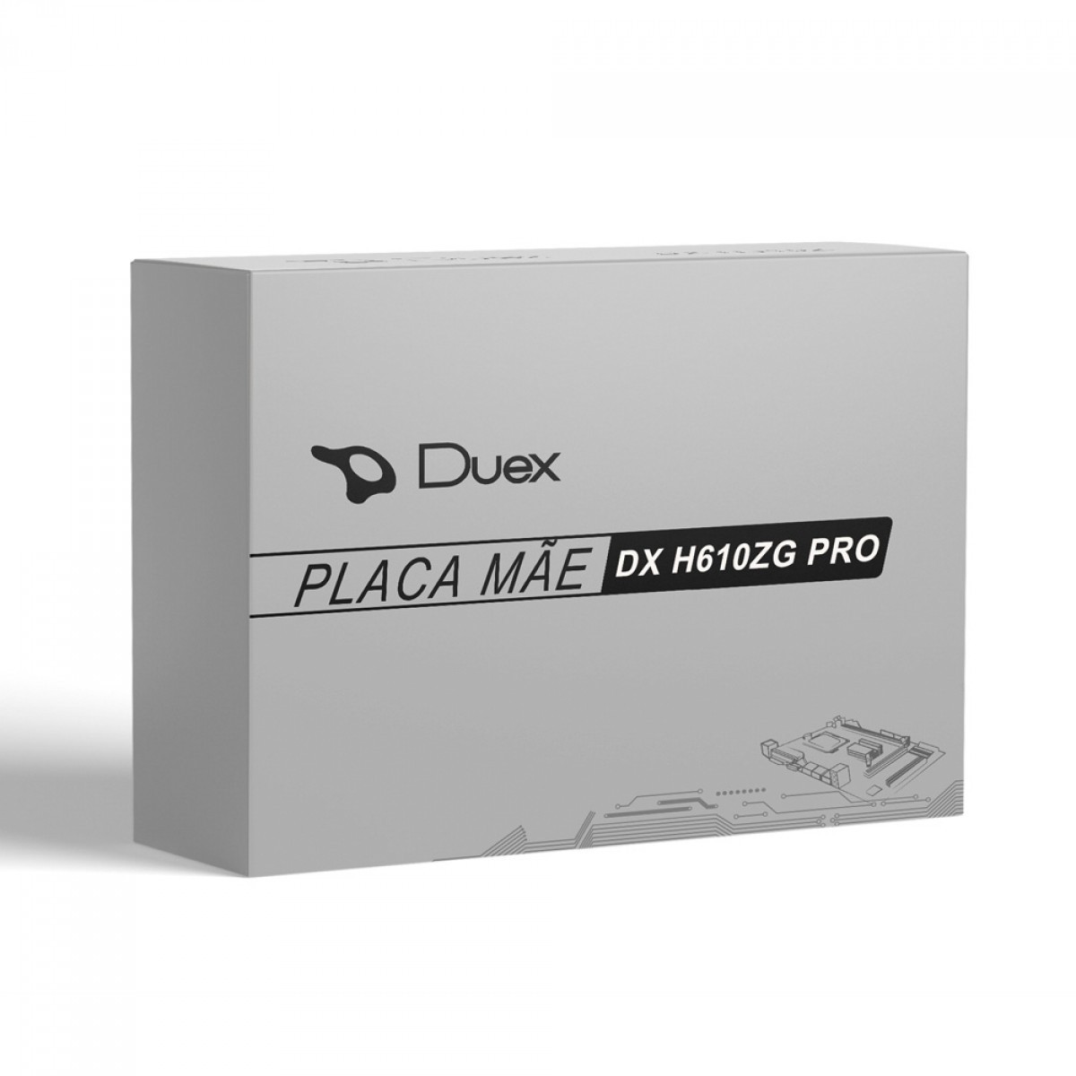 Placa Mãe Duex DX-H610ZG PRO, Chipset H610, Intel LGA 1700, MATX, DDR4 