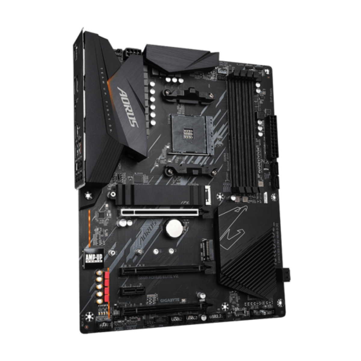 Placa Mãe Gigabyte B550 AORUS Elite V2, Chipset B550, AMD AM4, ATX, DDR4