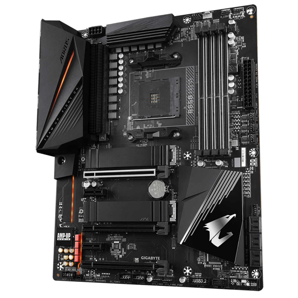 Placa Mãe Gigabyte B550 AORUS PRO AC, Chipset B550, AMD AM4, ATX, DDR4, B550 AORUS PRO AC