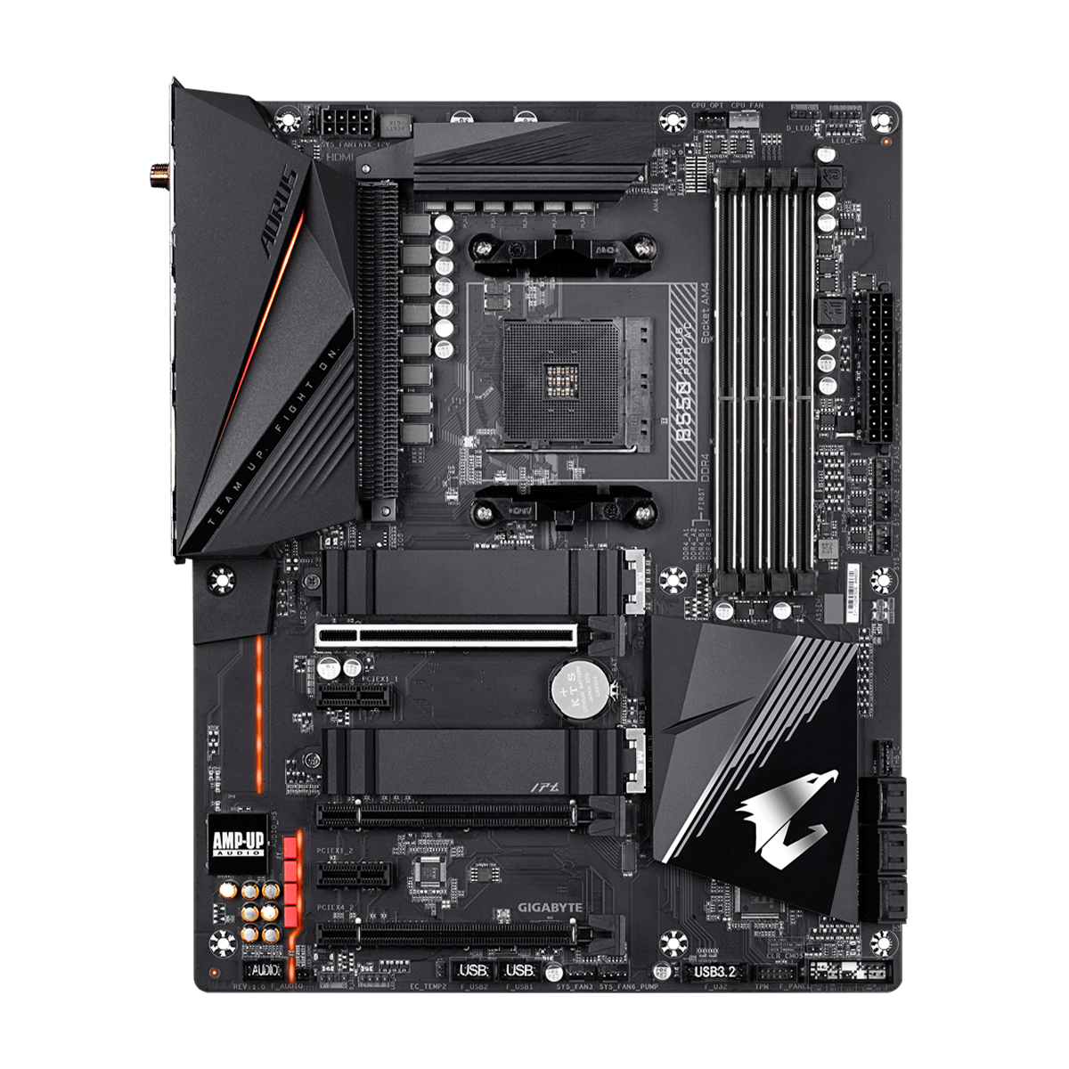 Placa Mãe Gigabyte B550 AORUS PRO AC, Chipset B550, AMD AM4, ATX, DDR4, B550 AORUS PRO AC
