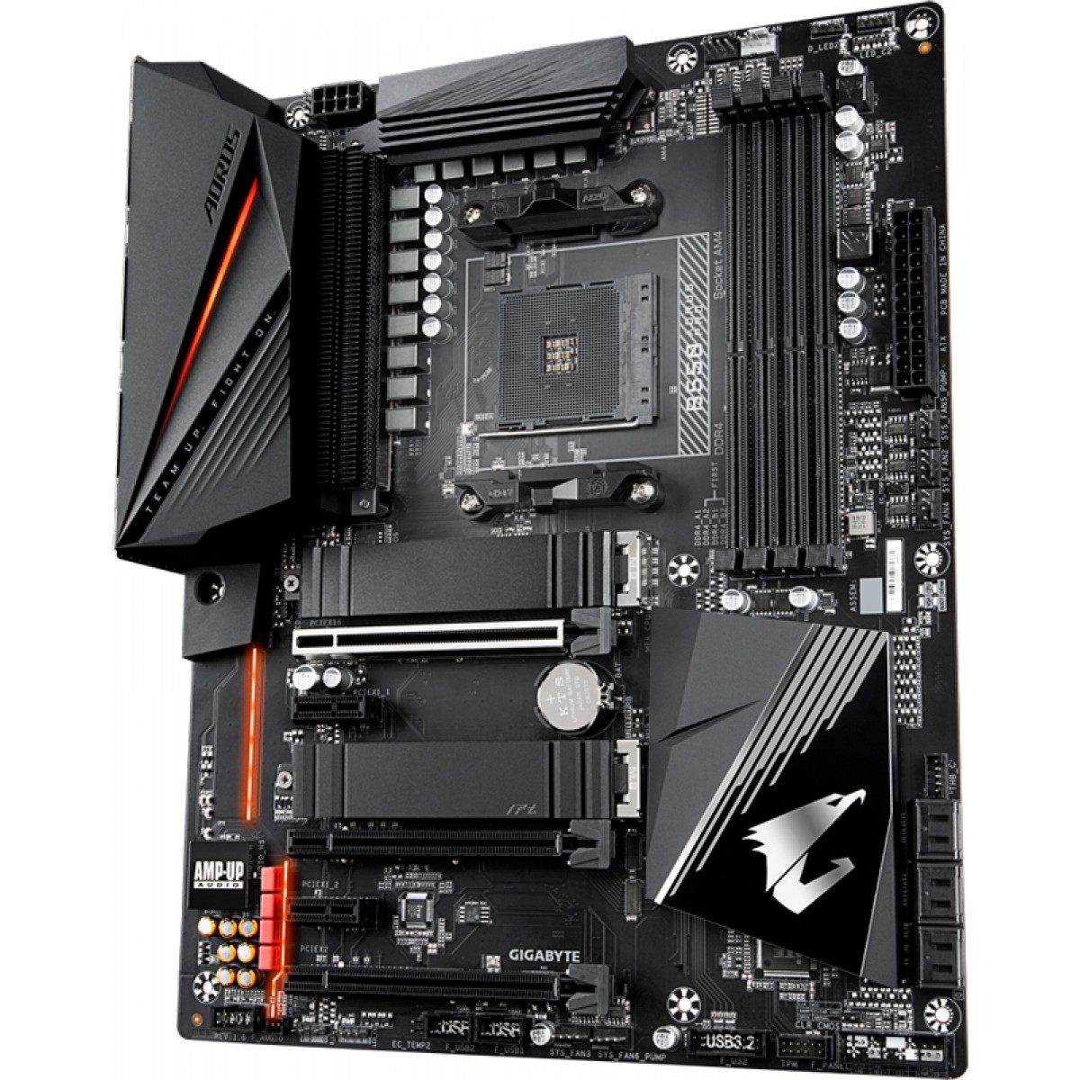 Placa Mãe Gigabyte B550 Aorus Pro, Chipset B550, AMD AM4, ATX, DDR4