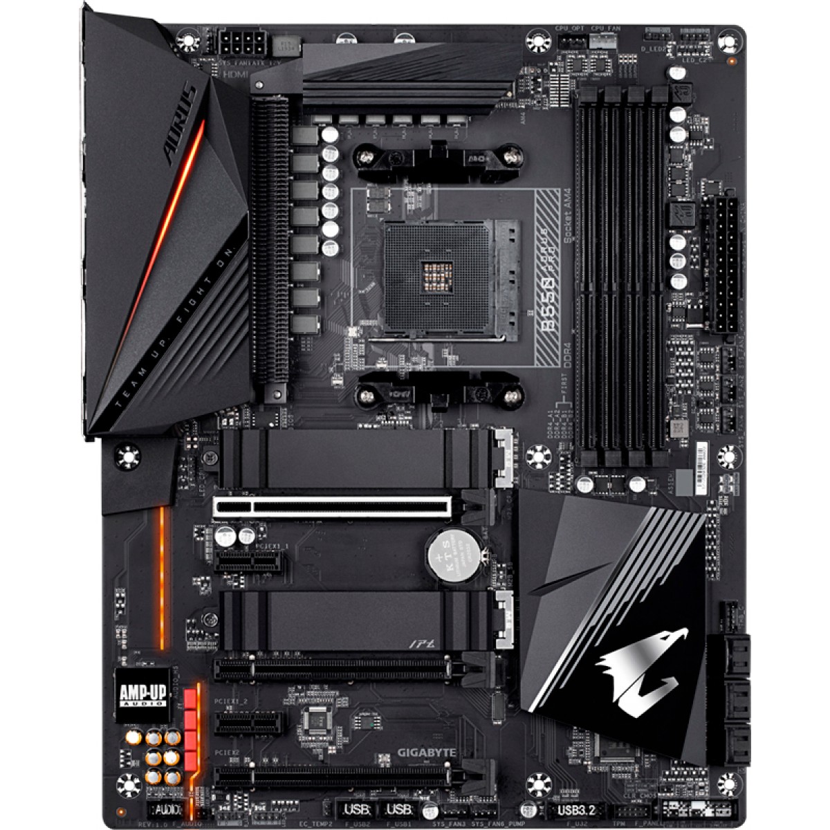 Placa Mãe Gigabyte B550 Aorus Pro, Chipset B550, AMD AM4, ATX, DDR4