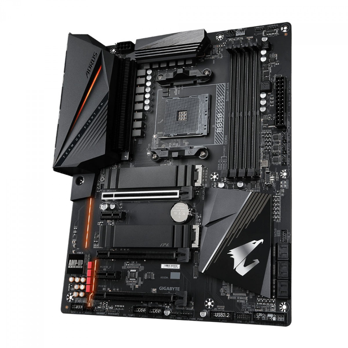 Placa Mãe Gigabyte B550 Aorus Pro V2, Chipset B550, AMD AM4, ATX, DDR4