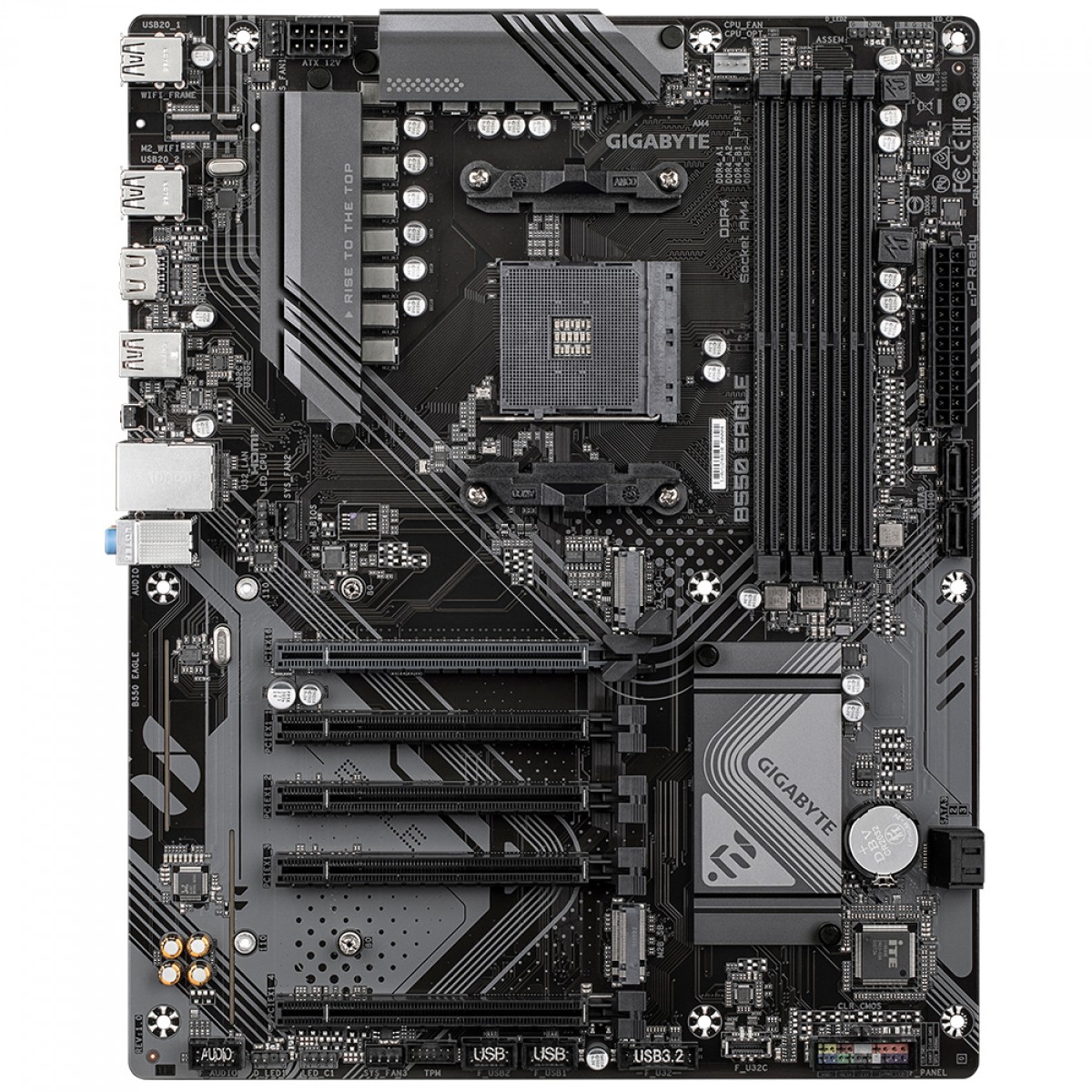 Placa Mãe Gigabyte B550 Eagle WiFi6, Chipset B550, AMD AM4, ATX, DDR4