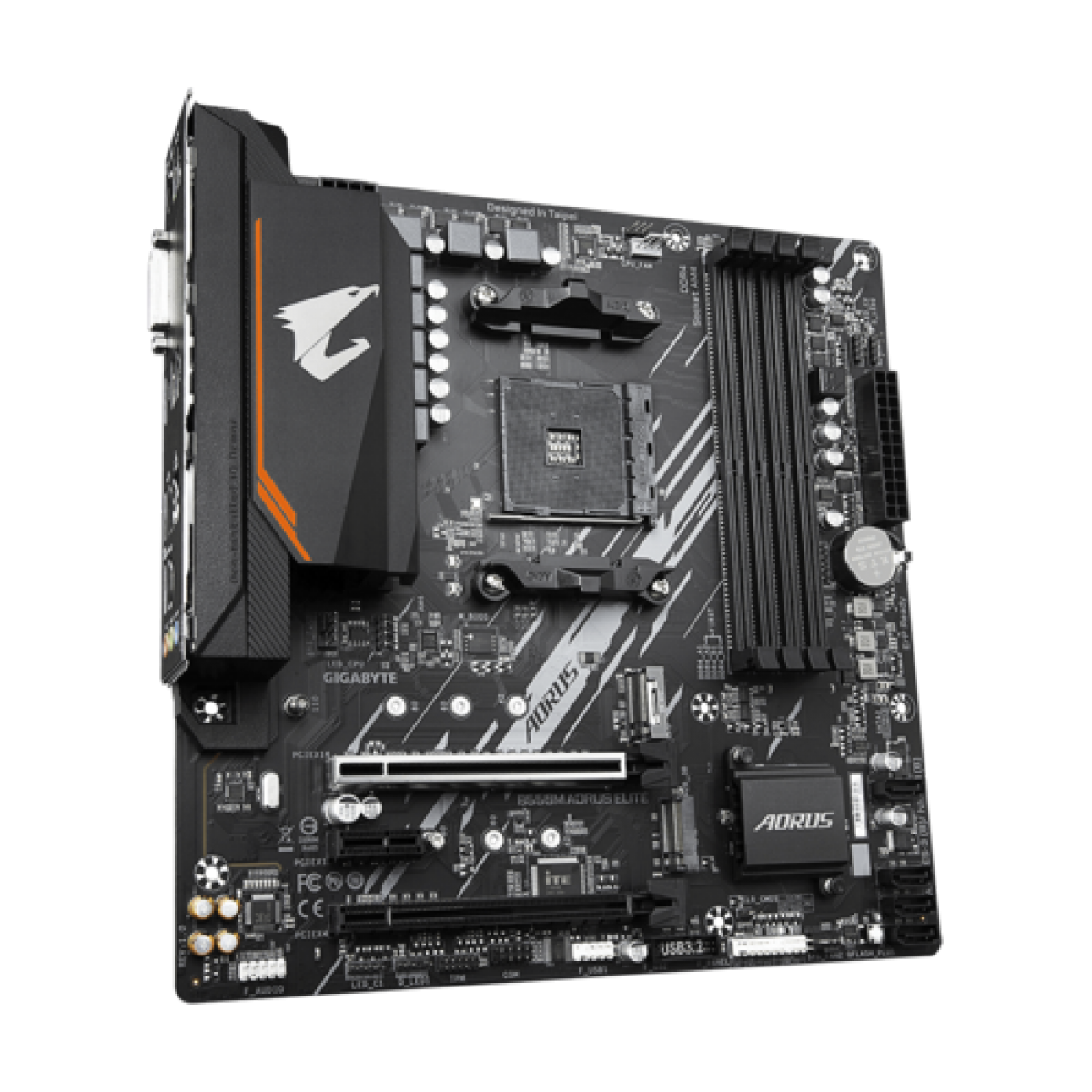Placa Mãe Gigabyte B550M AORUS Elite, Chipset B550, AMD AM4, mATX, DDR4
