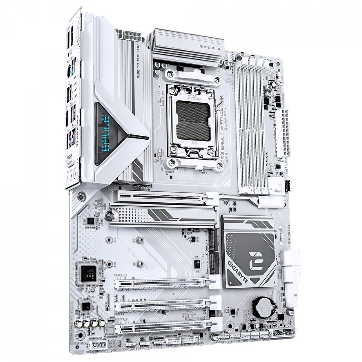 Placa Mãe Gigabyte B850 EAGLE WIFI7 ICE, Chipset B850, AMD AM5, ATX, DDR5