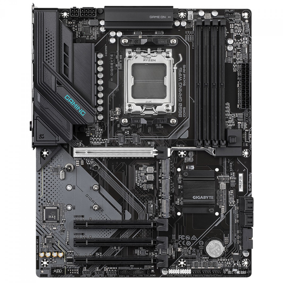 Placa Mãe Gigabyte B850 Gaming WIFI6, Chipset B850, AMD AM5, ATX, DDR5