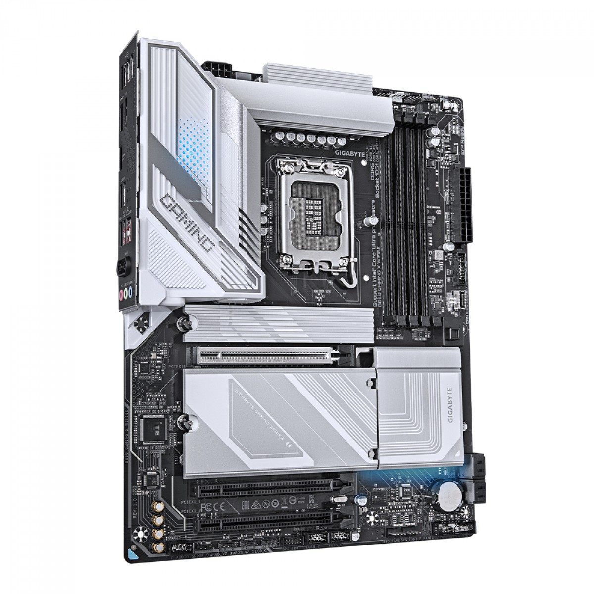 Placa Mãe Gigabyte B860 Gaming X WIFI6E, Chipset B860, Intel LGA 1851, ATX, DDR5