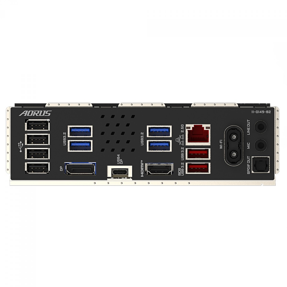 Placa Mãe Gigabyte B860M Aorus Pro WiFi7, Chipset B860, Intel LGA 1851, mATX, DDR5