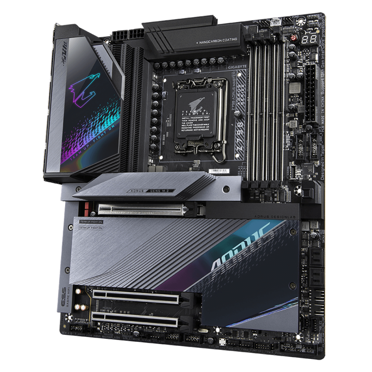 Placa Mãe Gigabyte Z790 Aorus Master, Chipset Z790, Intel LGA 1700, E-ATX, DDR5