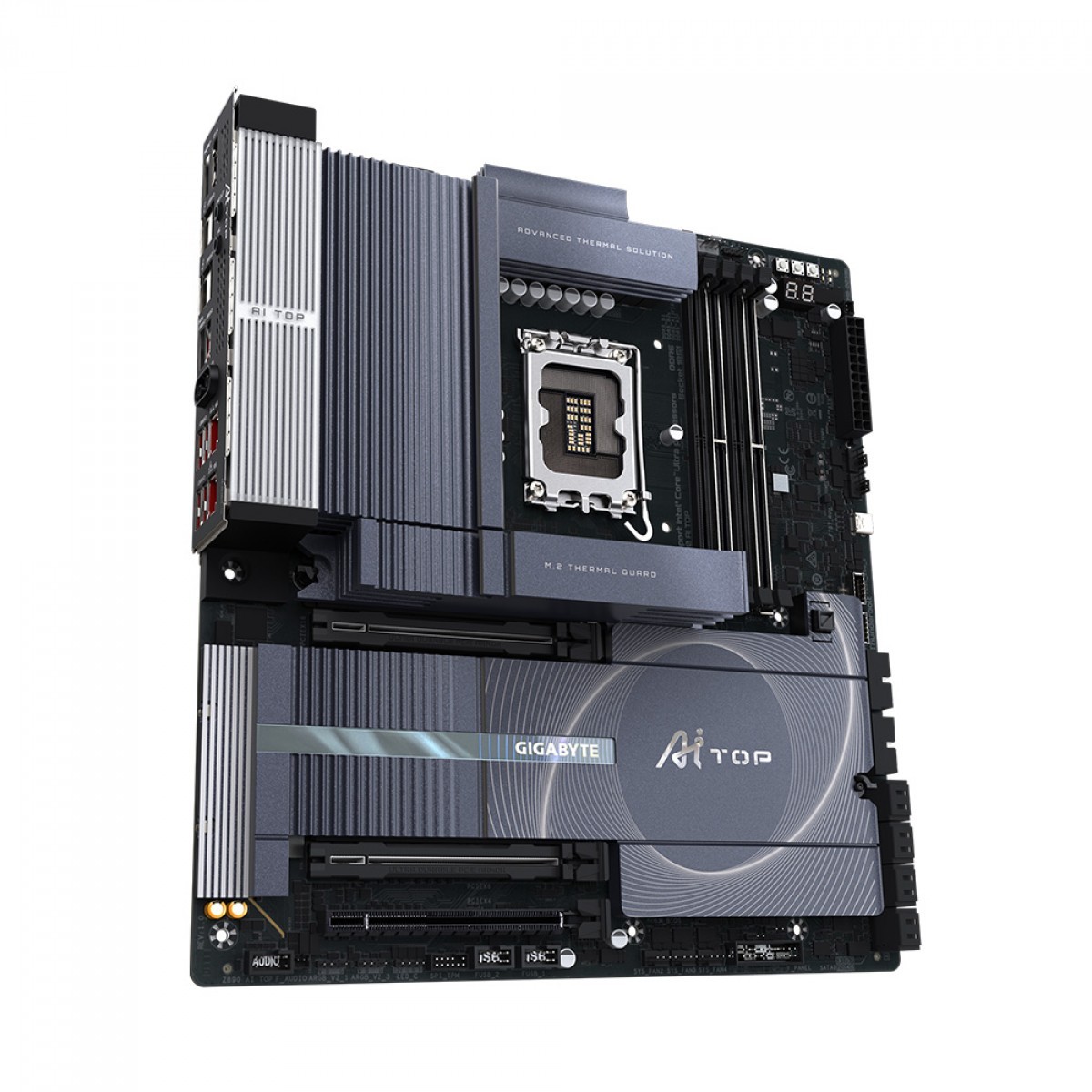 Placa Mãe Gigabyte Z890 AI TOP, Chipset Z890, Intel LGA 1851, EATX, DDR5