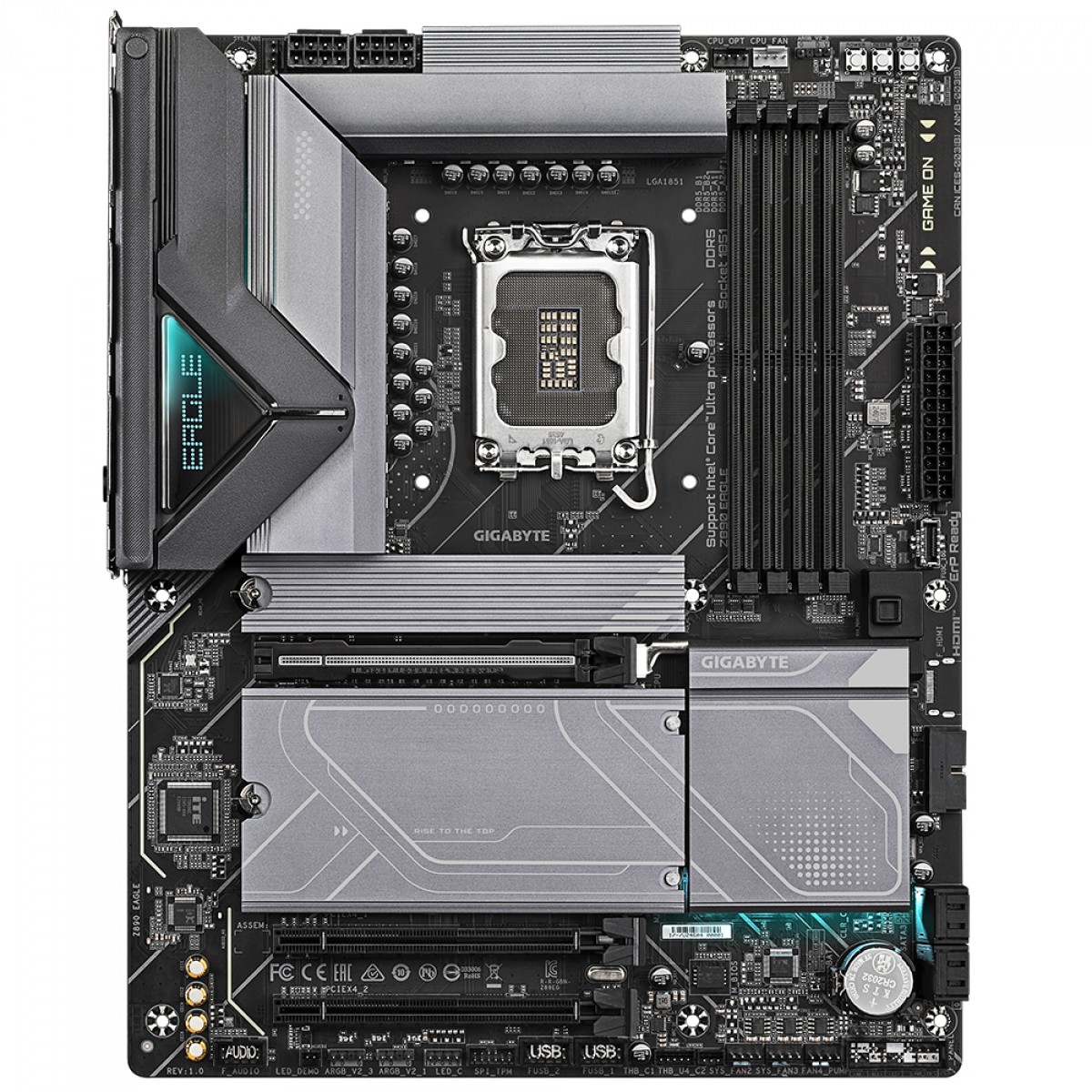 Placa Mãe Gigabyte Z890 EAGLE, Chipset Z890, Intel LGA 1851, ATX, DDR5