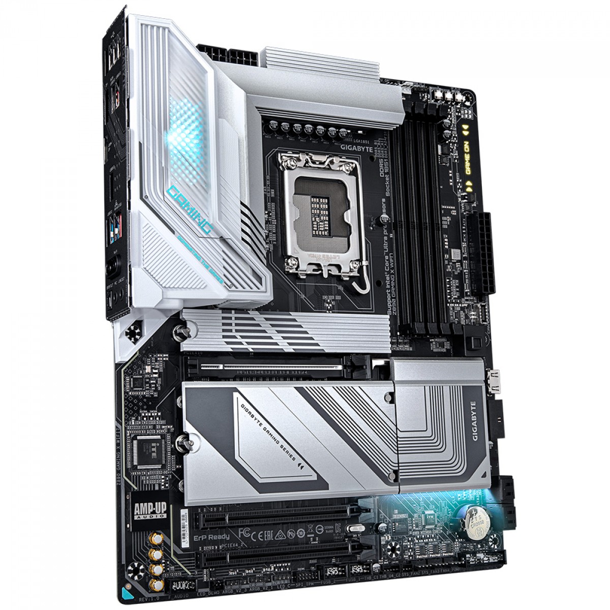 Placa Mãe Gigabyte Z890 GAMING X WIFI7, Chipset Z890, Intel LGA 1851, ATX, DDR5