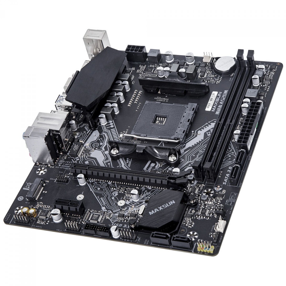 Placa Mãe MAXSUN A520M MS-Challenger, Chipset A520, AMD AM4, mATX, DDR4