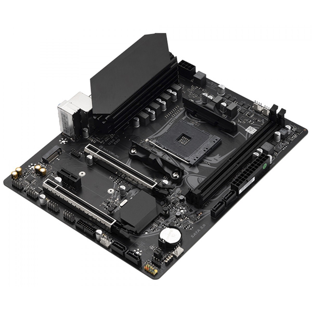 Placa Mãe MAXSUN B550M MS-Terminator, Chipset B550, AMD AM4, mATX, DDR4