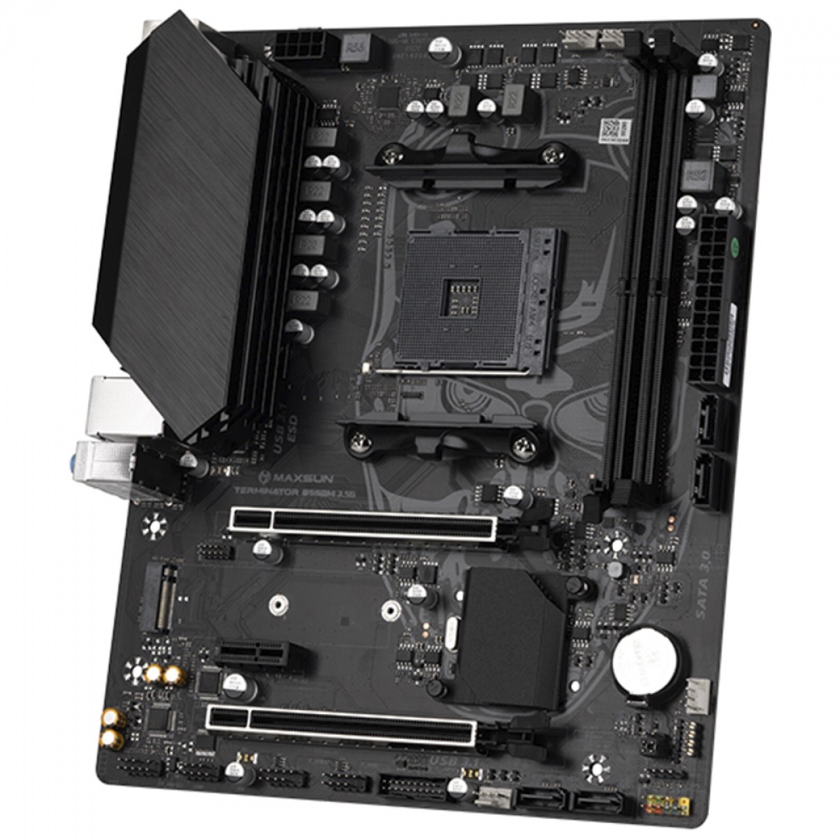 Placa Mãe MAXSUN B550M MS-Terminator, Chipset B550, AMD AM4, mATX, DDR4