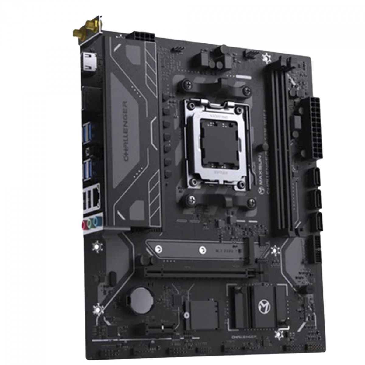Placa Mãe Maxsun Challenger B650M WI-FI, Chipset B650, AMD AM5, MATX, DDR5, MS-Challenger B650M WIFI - OPEN BOX