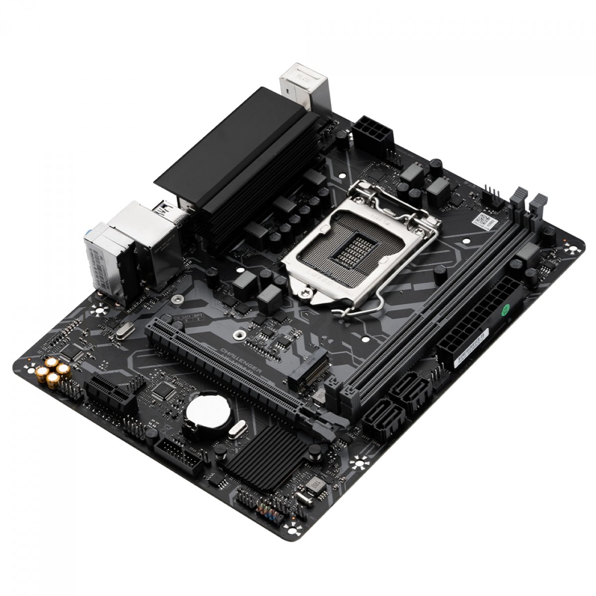 Placa Mãe Maxsun Challenger H510M-R, Chipset H510, Intel LGA 1200, mATX, DDR4