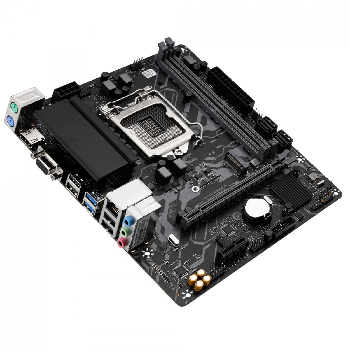 Placa Mãe Maxsun Challenger H510M-R, Chipset H510, Intel LGA 1200, mATX, DDR4
