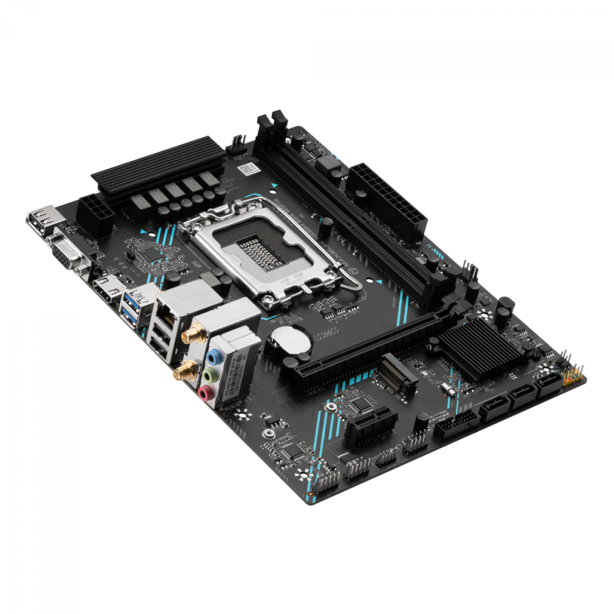 Placa Mãe MAXSUN MS-H610M 666 Wi-Fi6, Chipset H610, Intel LGA 1700, m-ATX, DDR4