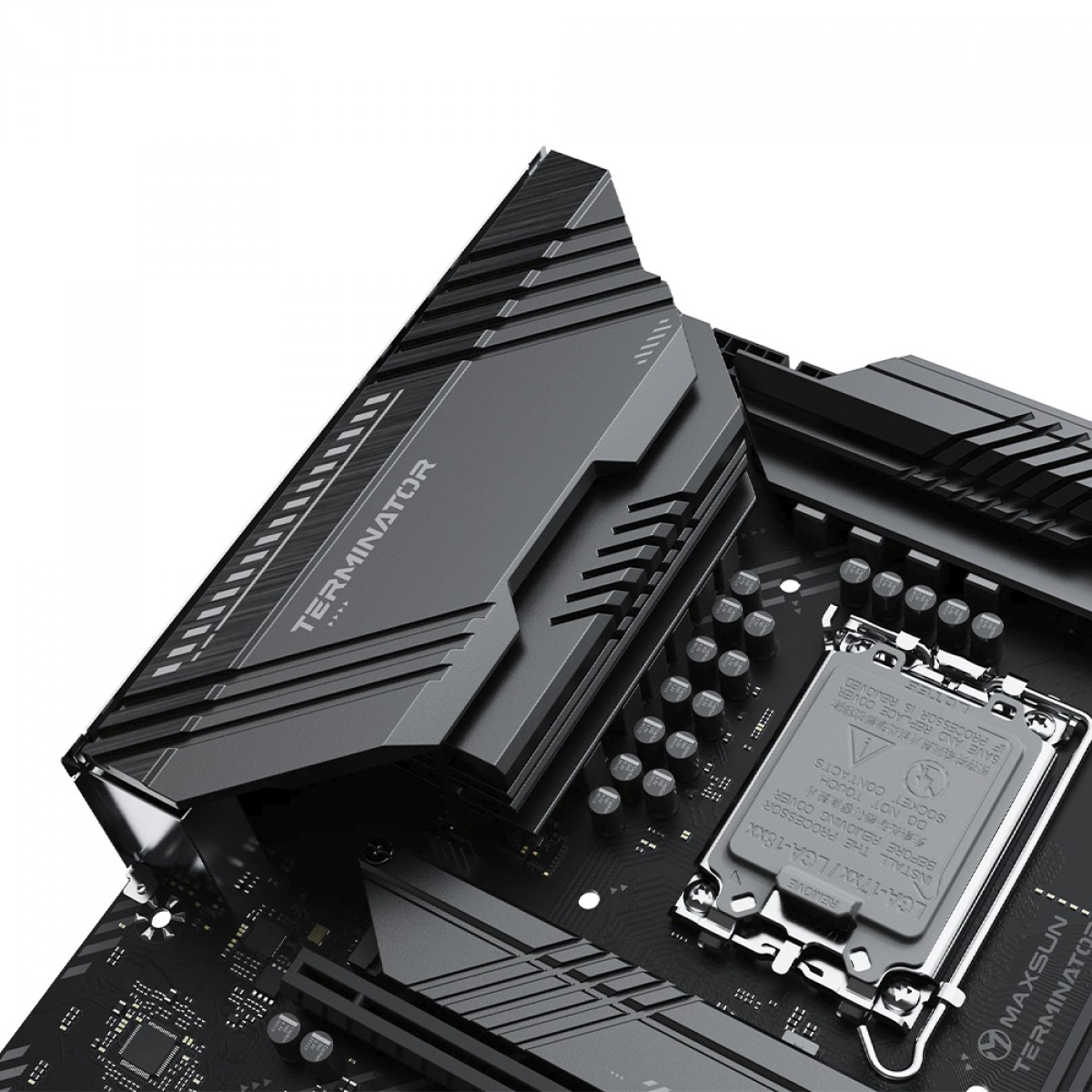 Placa Mãe MAXSUN Terminator B760M GKD5 Dark, Chipset B760, Intel LGA 1700, mATX, DDR5
