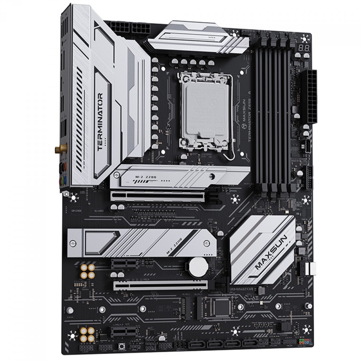 Placa Mãe Maxsun Terminator Z890-A WIFI, Chipset Z890, Intel LGA 1851, ATX, DDR5
