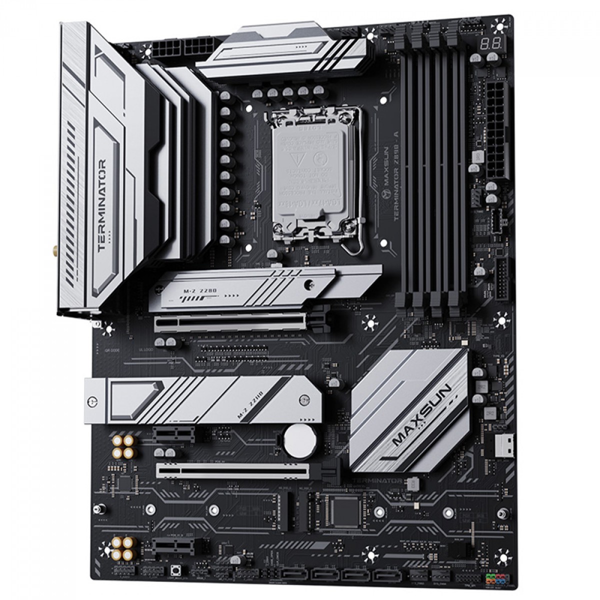 Placa Mãe Maxsun Terminator Z890-A WIFI, Chipset Z890, Intel LGA 1851, ATX, DDR5