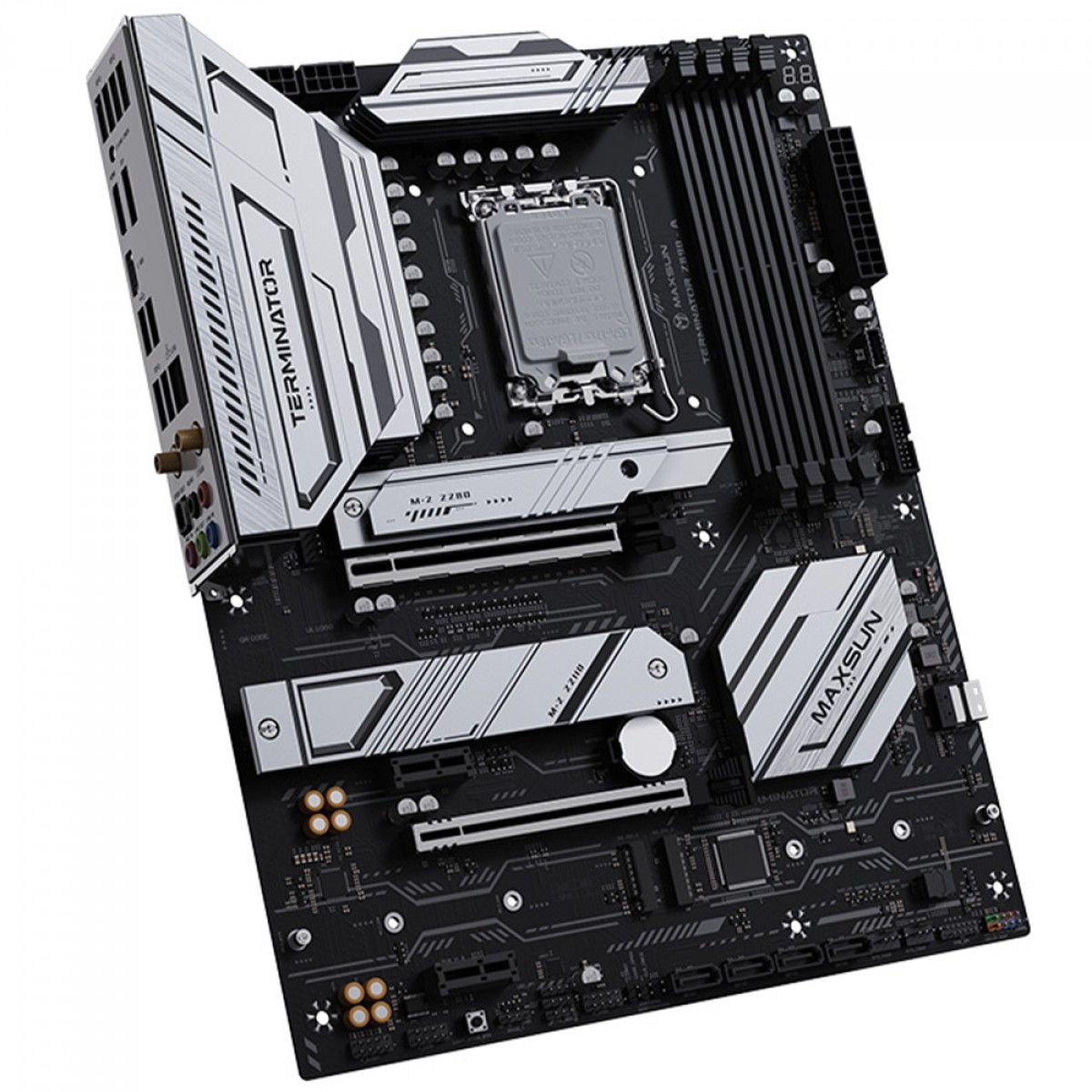 Placa Mãe Maxsun Terminator Z890-A WIFI, Chipset Z890, Intel LGA 1851, ATX, DDR5