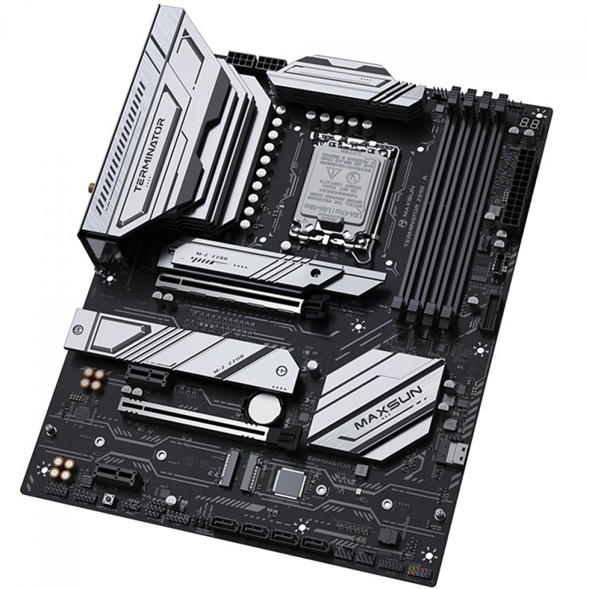 Placa Mãe Maxsun Terminator Z890-A WIFI, Chipset Z890, Intel LGA 1851, ATX, DDR5