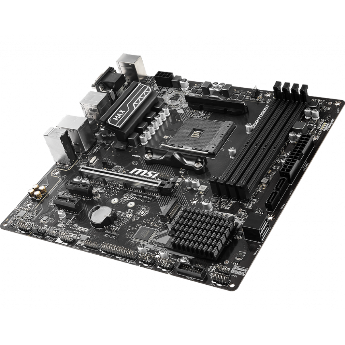 Placa Mãe MSI B450M PRO-VDH MAX, Chipset B450, AMD AM4, mATX, DDR4, B450M PRO-VDH MAX
