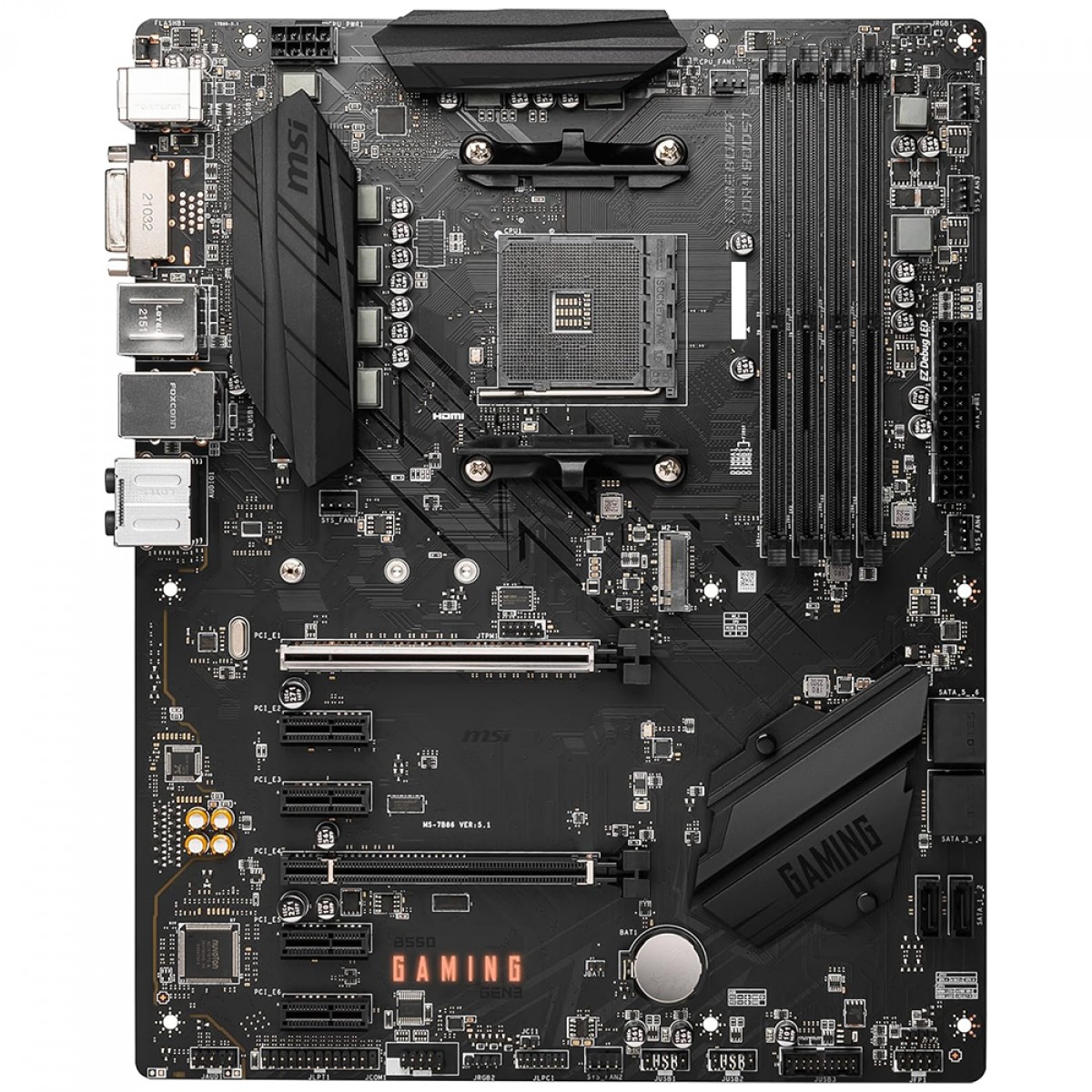 Placa Mãe MSI B550 Gaming Gen3, Chipset B550, AMD AM4, ATX, DDR4