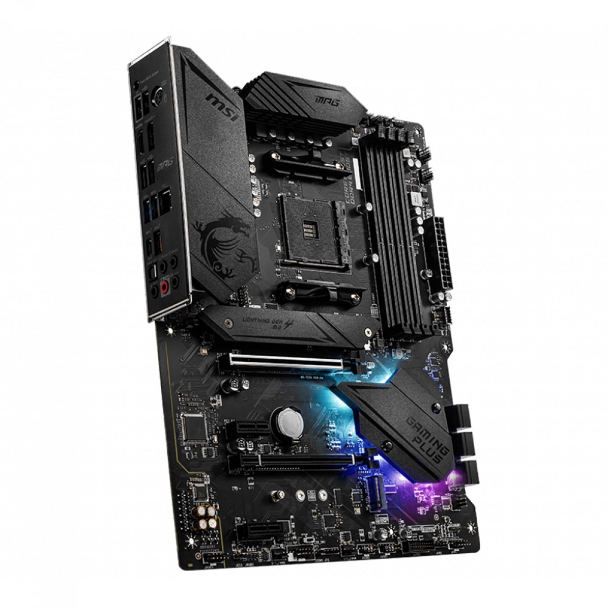 Placa Mãe MSI MPG B550 Gaming Plus, Chipset B550, AMD AM4, ATX, DDR4, 911-7C56-049