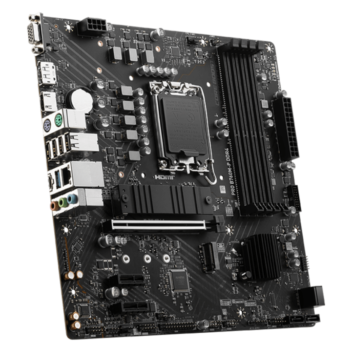 Placa Mãe MSI PRO B760M-P DDR4, Chipset B760, Intel LGA 1700, mATX, DDR4
