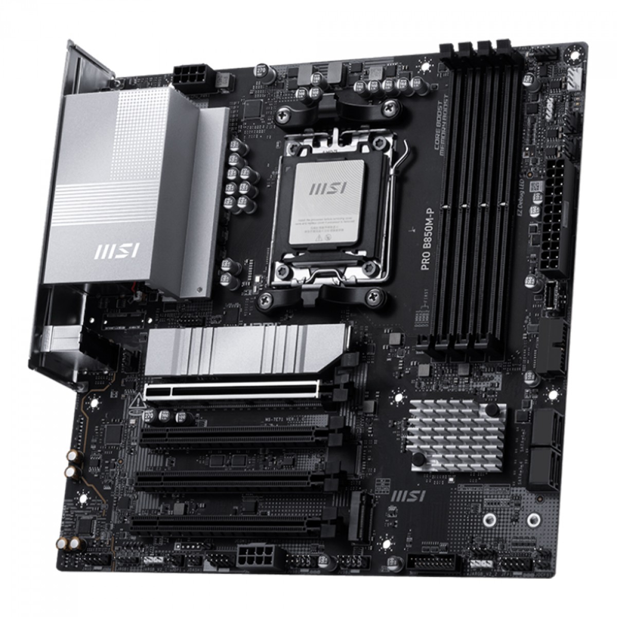 Placa Mãe MSI PRO B850M-P, Chipset B850, AMD AM5, mATX, DDR5