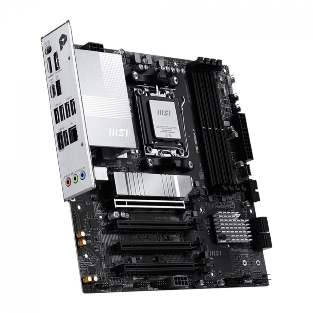 Placa Mãe MSI PRO B850M-P, Chipset B850, AMD AM5, mATX, DDR5
