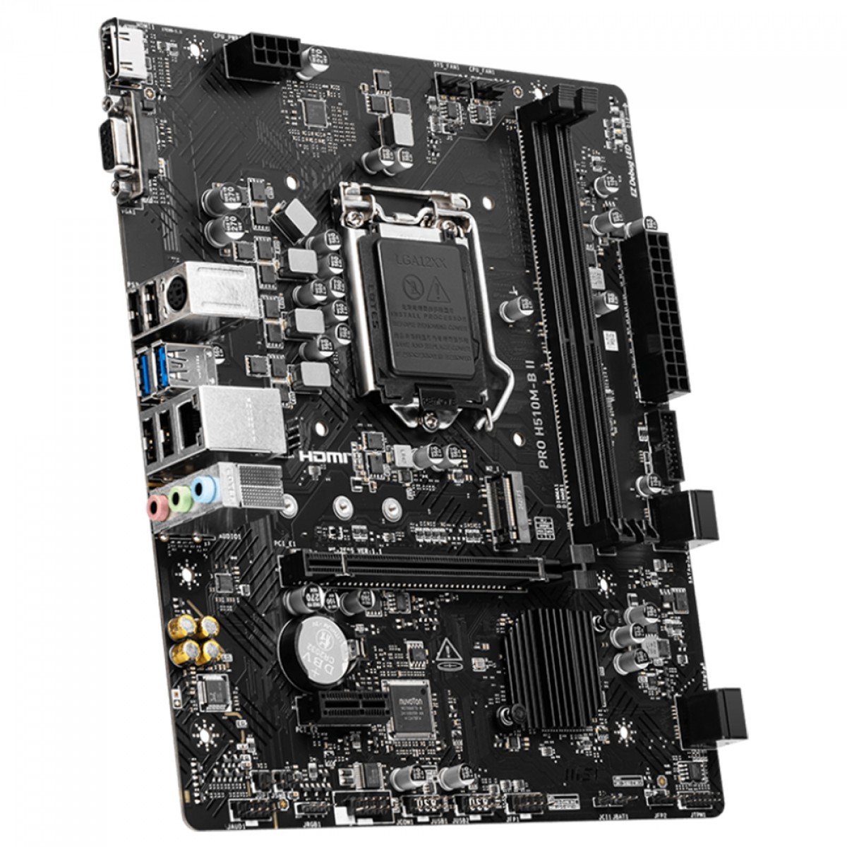 Placa Mãe MSI PRO H510M-B II, Chipset H470, Intel LGA 1200, mATX, DDR4