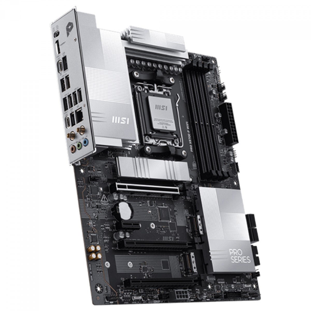 Placa Mãe MSI PRO X870E-P WiFi, Chipset X870E, AMD AM5, ATX, DDR5