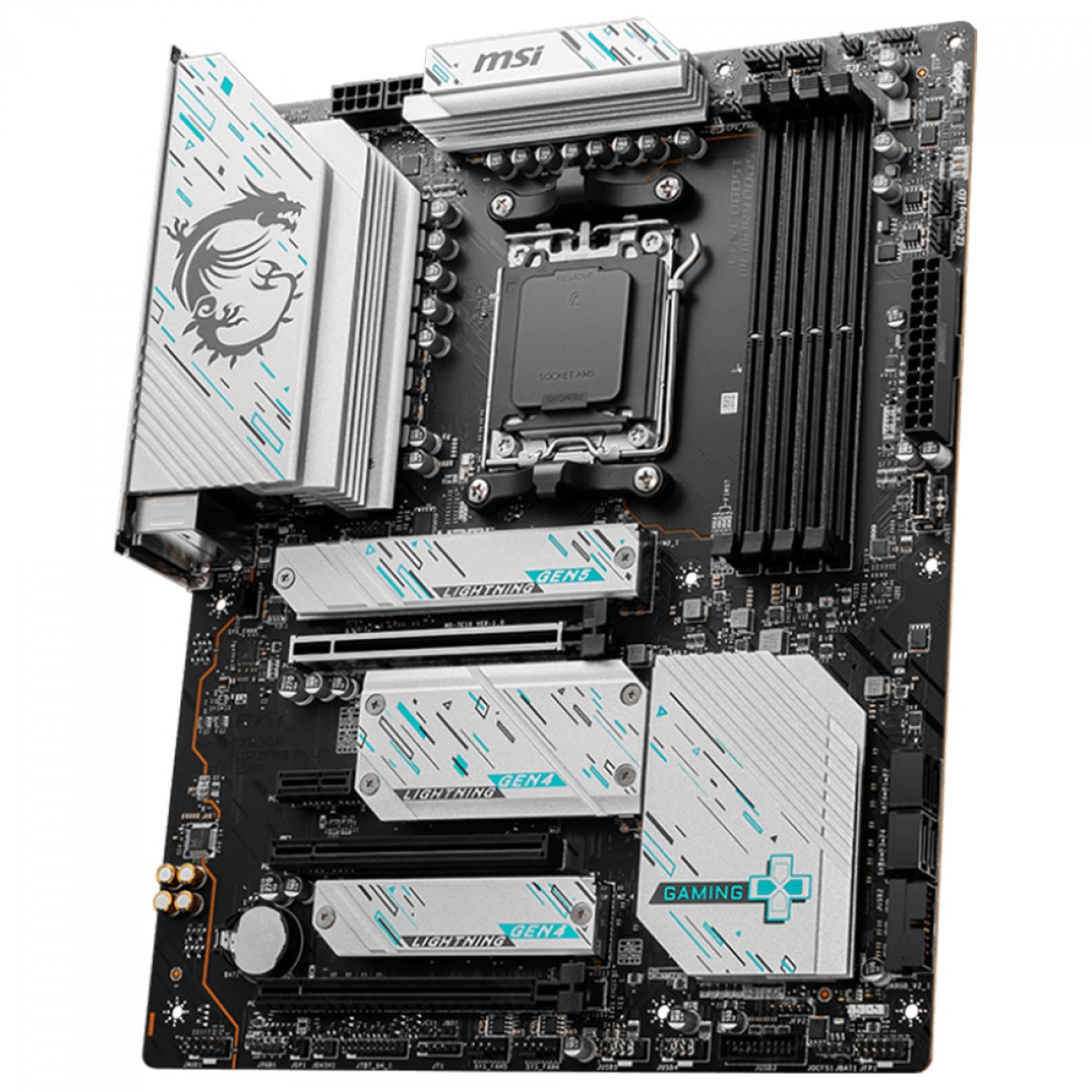 Placa Mãe MSI X670E Gaming Plus WiFi, Chipset X670, AMD AM5, ATX, DDR5