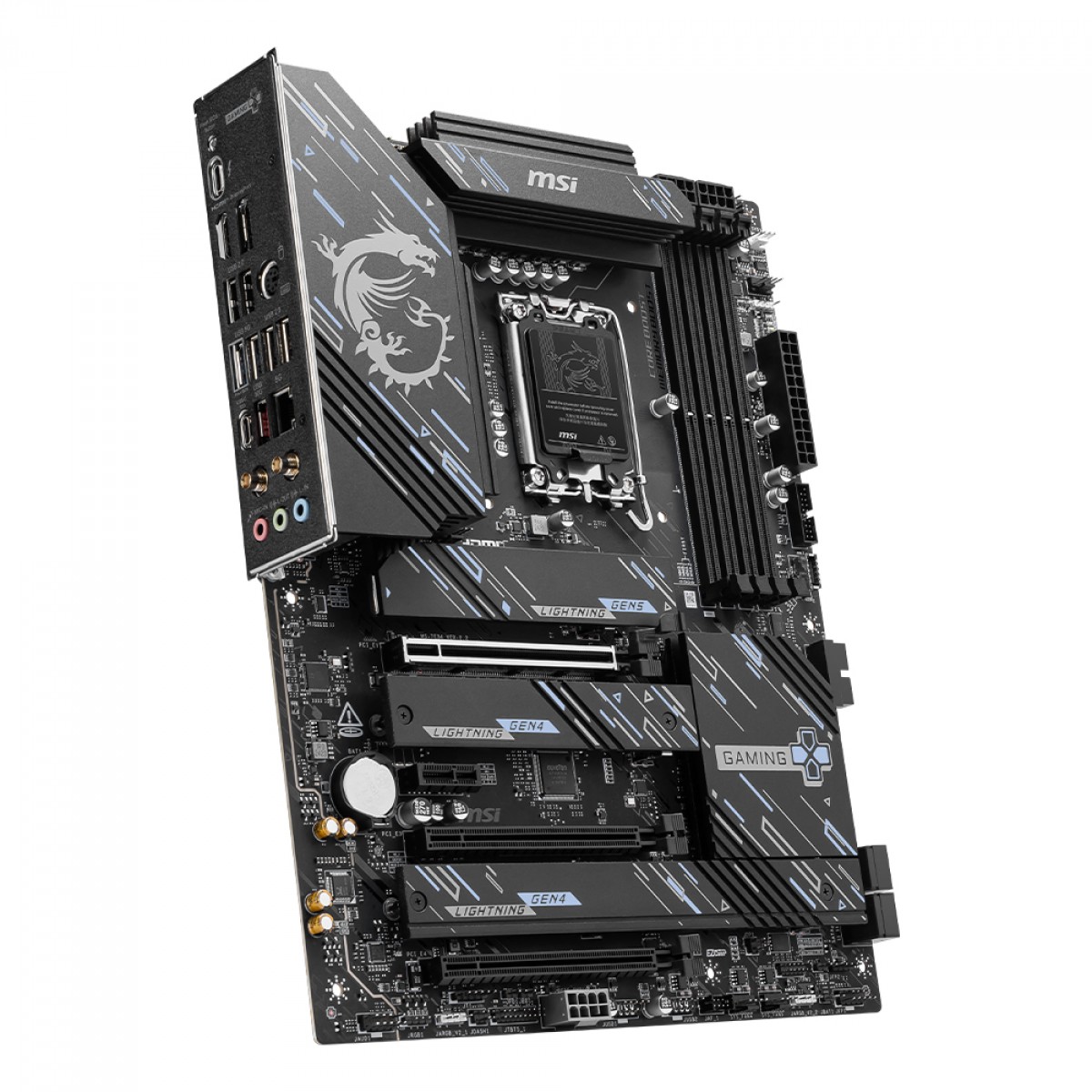 Placa Mãe MSI Z890 Gaming Plus WIFI, Chipset Z890, Intel LGA 1851, ATX, DDR5, 911-7E34-002