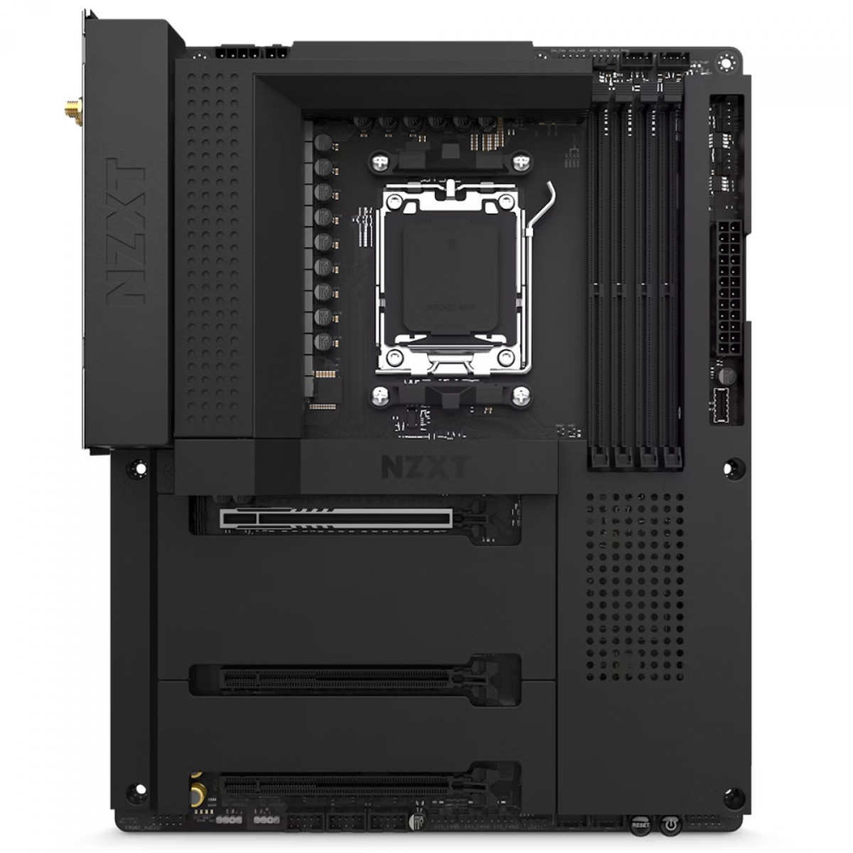 Placa Mãe NZXT N7 B650E WIFI, Chipset B650E, ATX, AMD AM5, DDR5, Preto, N7-B65XT-B1