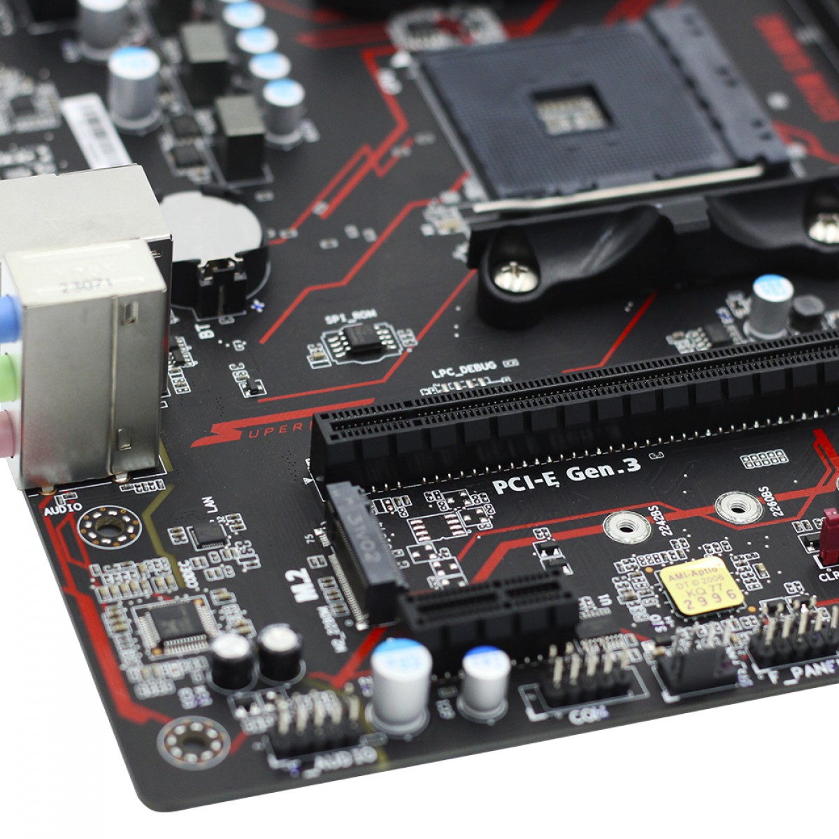 Placa Mãe SuperFrame A520M Gaming, Chipset A520, AMD, AM4, mATX, DDR4, SF-A520-GS