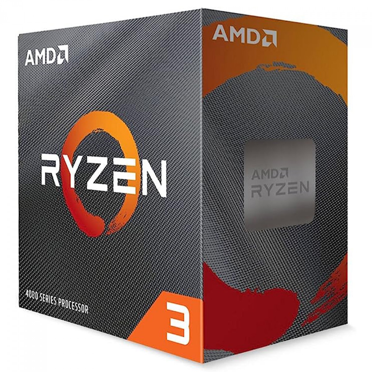 Processador AMD Ryzen 3 4100, 3.8GHz (4.0GHz Turbo), 4-Cores 8-Threads, Cooler Wraith Stealth, AM4, 100-100000510BOX