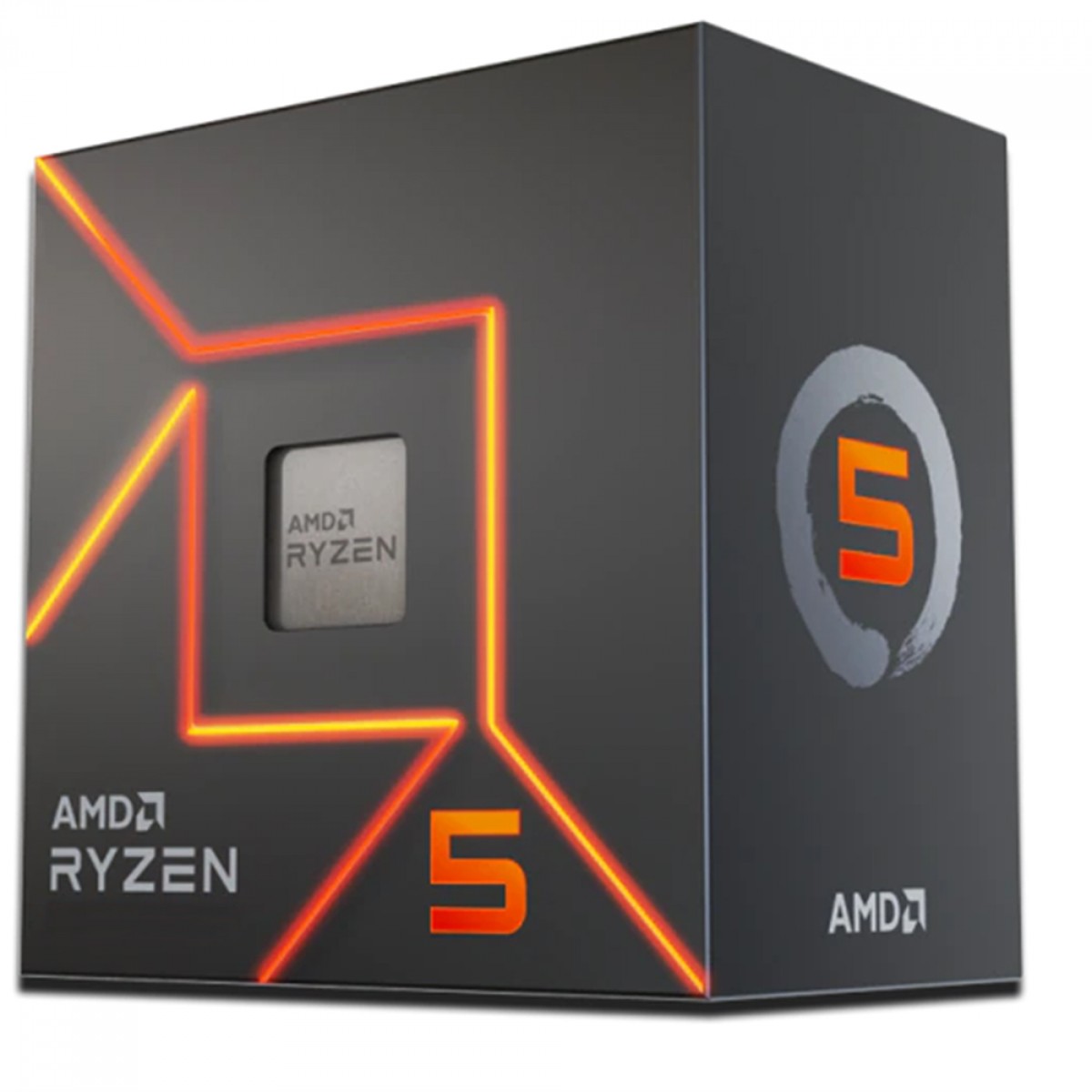 Processador AMD Ryzen 5 8500G, 3.5GHz (5.0GHz Turbo), 6-Cores 12-Threads, AM5, Com Cooler AMD Wraith Stealth, 100-100000931BOX