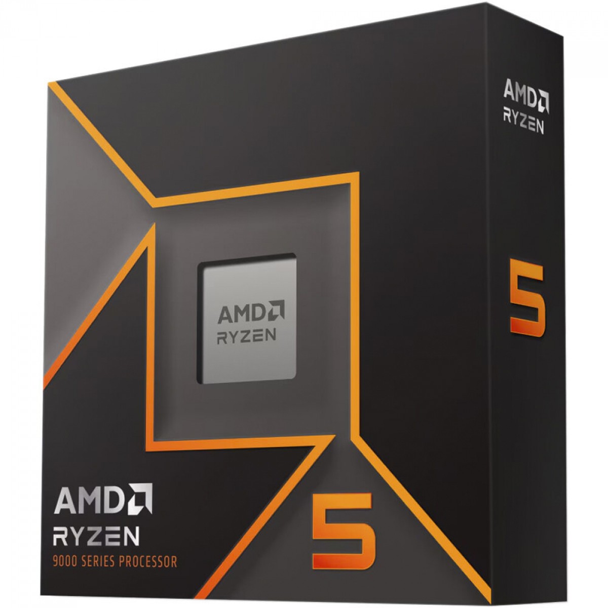 Processador AMD Ryzen 5 9600X, 3.9GHz (5.4GHz Turbo), 6-Cores 12-Threads, AM5, Sem Cooler, 100-100001405WOF